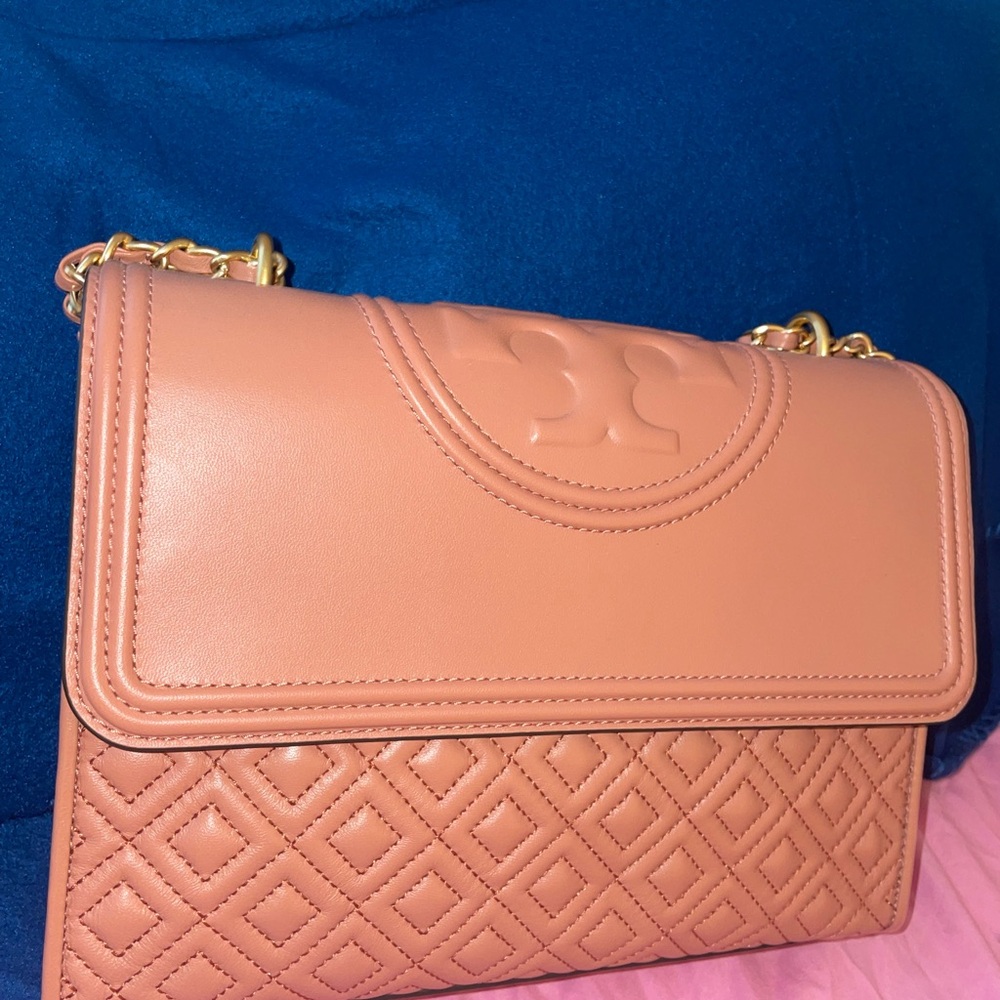 Tory Burch Fleming Pink Salmon